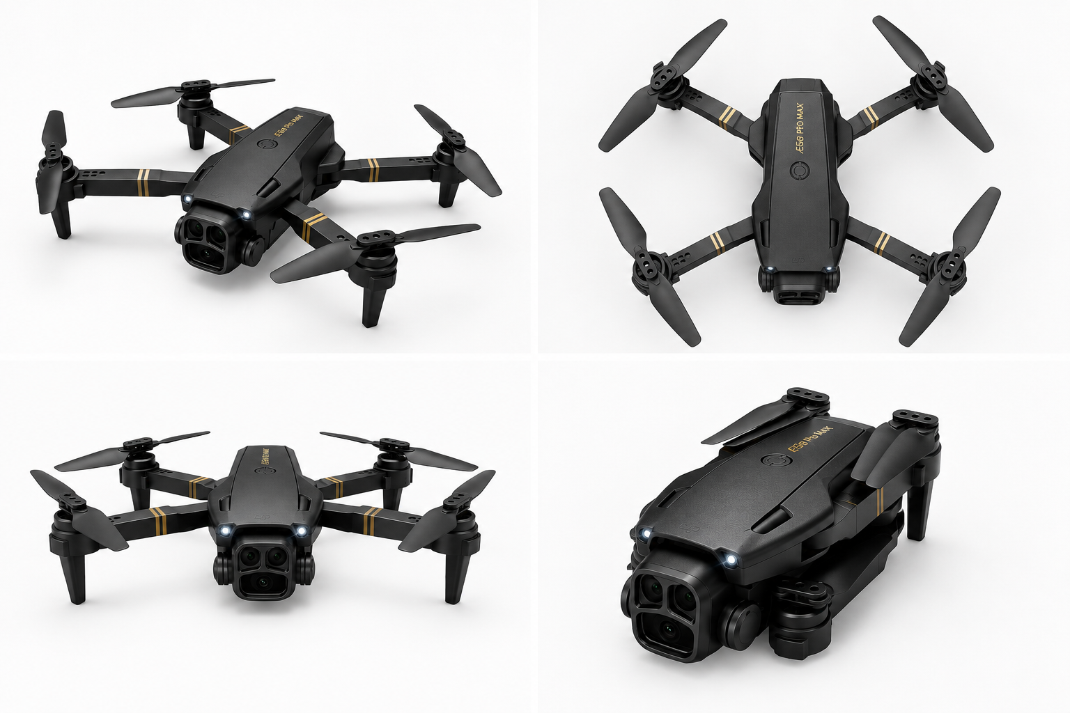 E68 Pro Max — დრონი ჩაშენებული ეკრანით ფოტო 2
